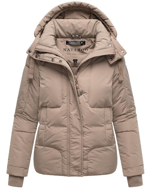NAVAHOO Vinterjakke 'Zauberlicht 14'  taupe