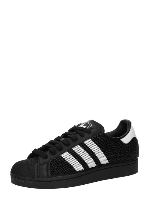 ADIDAS ORIGINALS Sneaker low 'SUPERSTAR II'  sort / hvid