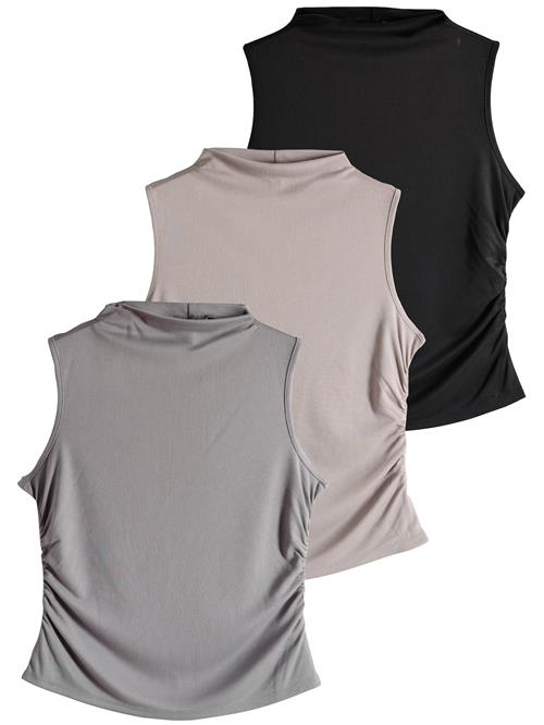 The Set Overdel  grå / taupe / sort