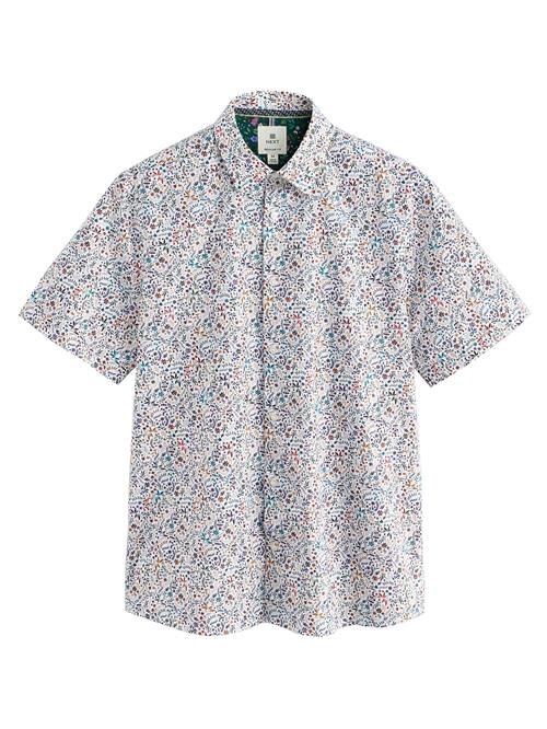 Next Skjorte  grøn / petroleum / rød / hvid