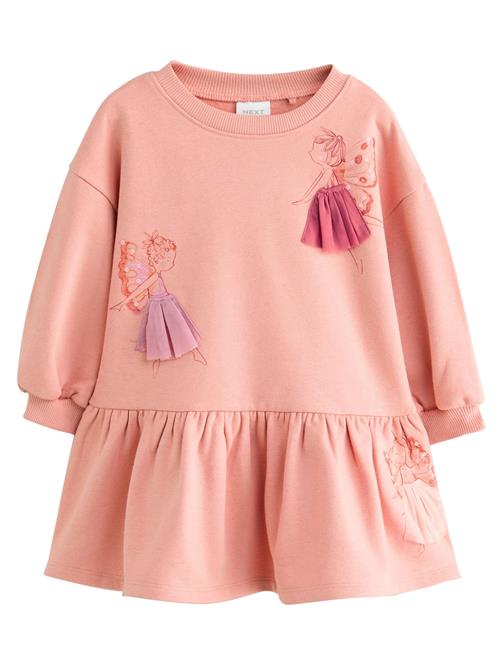 Next Kjole  lilla / orange / pitaya / mørk pink