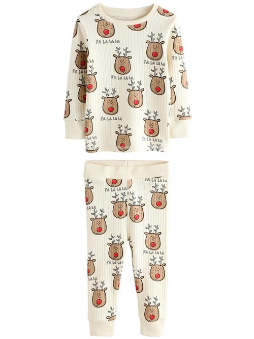 Next Nattøj  ecru / lysebrun / rød / sort