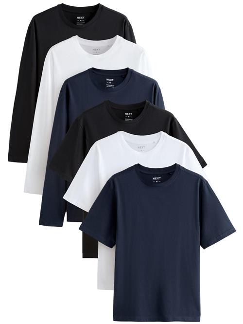Next Bluser & t-shirts 'Essential'  navy / sort / hvid