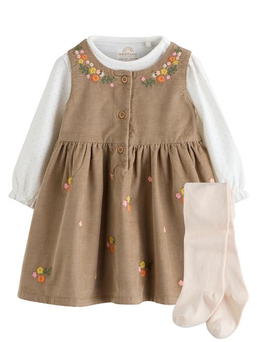 Next Sæt  beige / gul / oliven / hvid