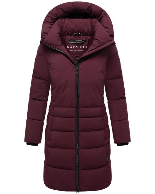 NAVAHOO Vinterfrakke 'Mondnebel XIV'  bordeaux