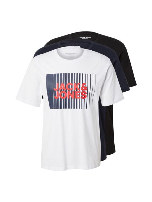 JACK & JONES Bluser & t-shirts  navy / rød / sort / hvid