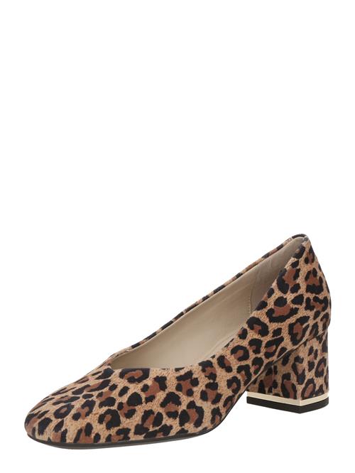 CAPRICE Pumps  beige / brun / sort