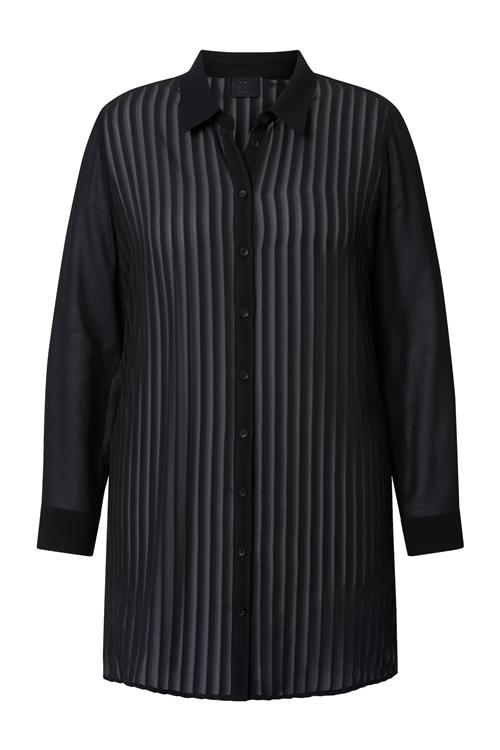 Ulla Popken Bluse  antracit / sort