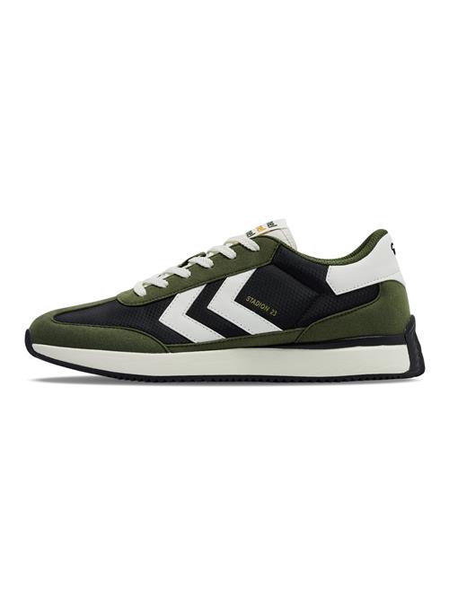 Hummel Sportssko 'STADION 23'  khaki / sort / hvid