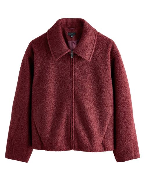 Next Overgangsjakke  mørkerød