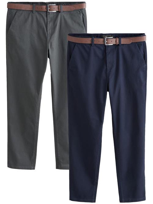 Next Lærredsbukser  navy / mørkegrå