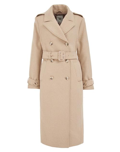 WE Fashion Overgangsfrakke  beige