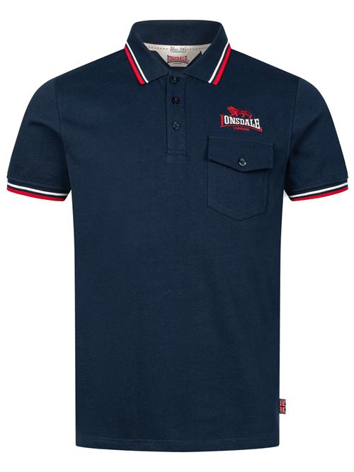 LONSDALE Bluser & t-shirts 'Lynton'  navy / rød / hvid