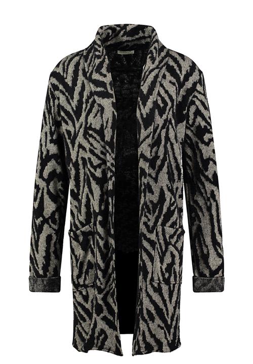 Key Largo Lang cardigan 'Infinity'  grå-meleret / sort