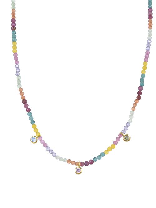 Luxenter Kæde 'Ruane'  guld / blandingsfarvet