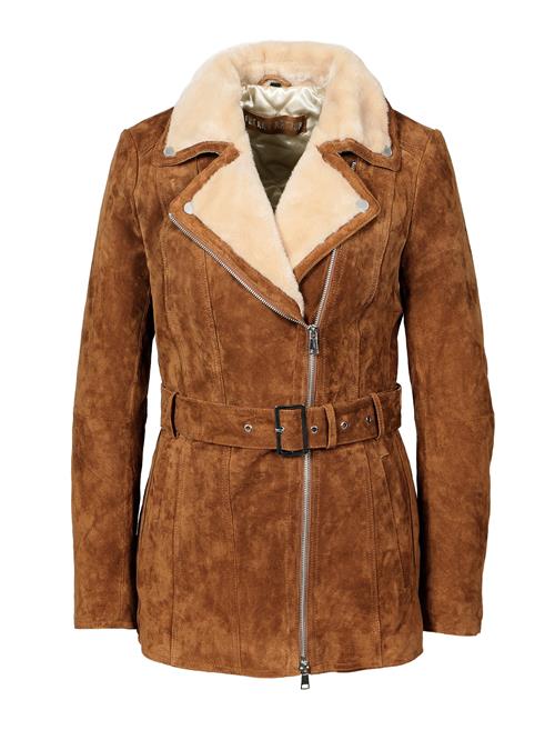 FREAKY NATION Overgangsfrakke  cognac