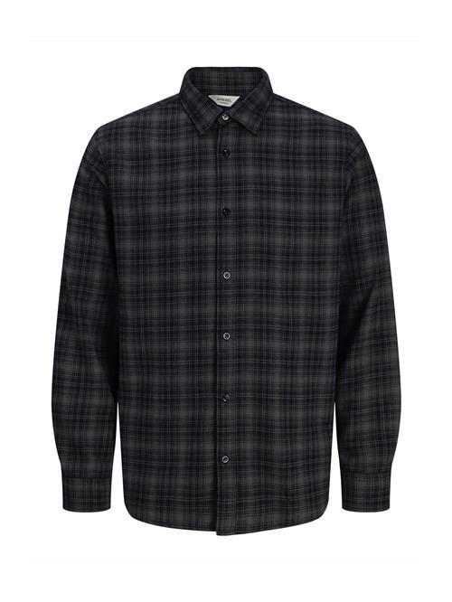 JJ Rebel Skjorte 'JREBJETT'  grå / sort