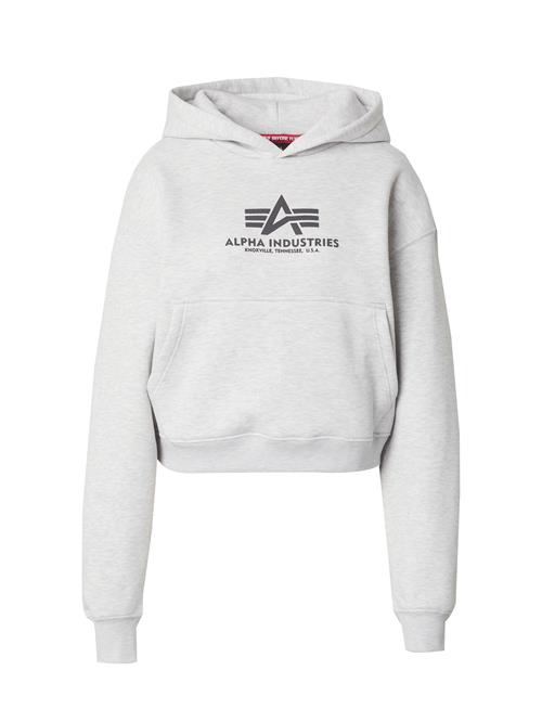 ALPHA INDUSTRIES Sweatshirt  antracit / lysegrå
