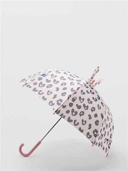 MANGO KIDS Paraply  ecru / lyserød / sort