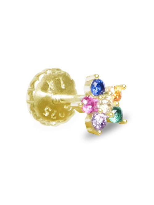 Luxenter Piercingsmykke 'Dekthy'  blandingsfarvet