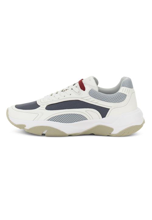 Boggi Milano Sneaker low  lysegrå / sort / hvid