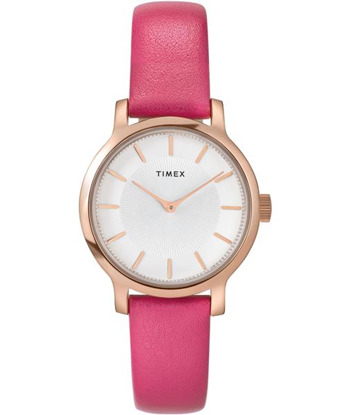 TIMEX Analogt ur 'Transcend'  rosa guld / magenta