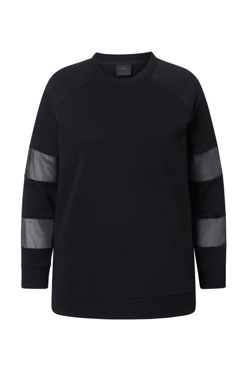 Ulla Popken Sweatshirt  sort