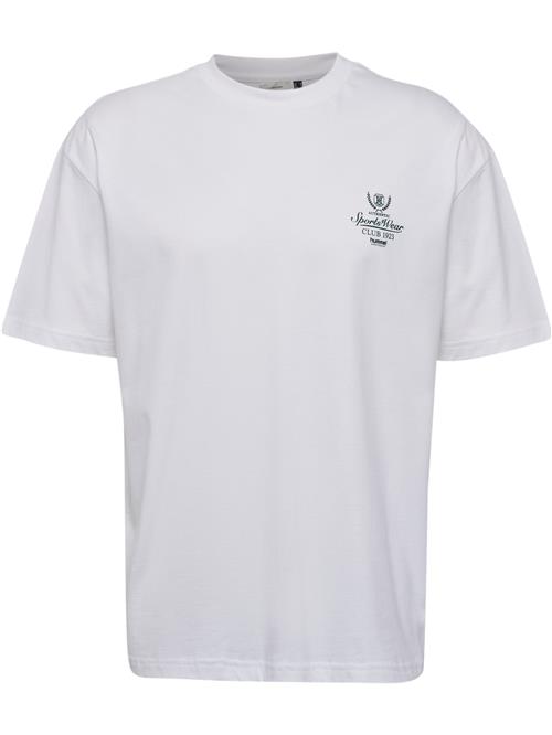 Hummel Bluser & t-shirts  mørkegrøn / hvid