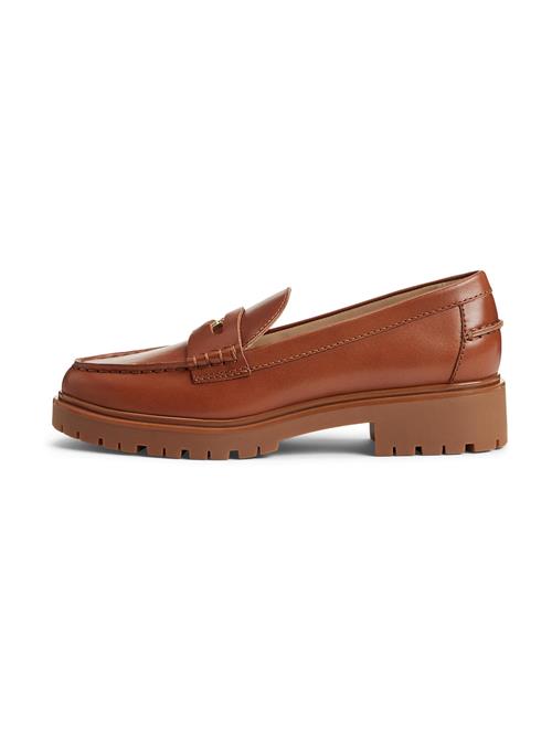 Lauren Ralph Lauren Slipper 'MARLI'  cognac