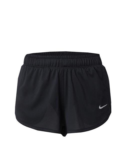 NIKE Sportsbukser  grå / sort