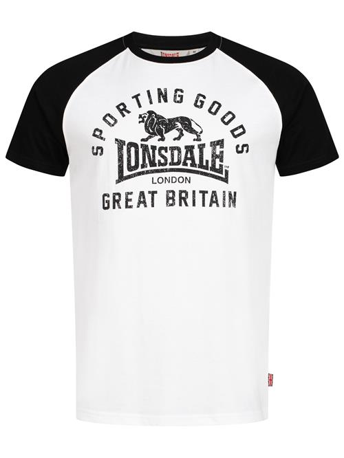 LONSDALE Bluser & t-shirts 'Trenance'  sort / hvid