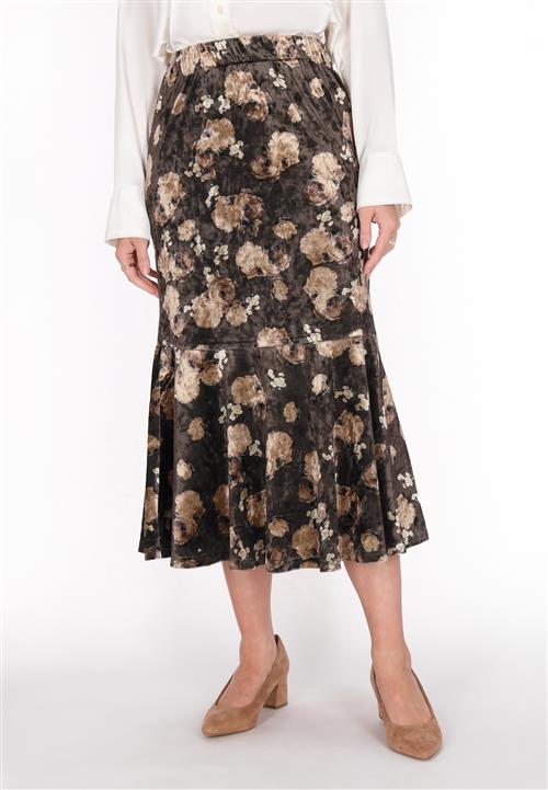 Usha Nederdel  brun / blandingsfarvet