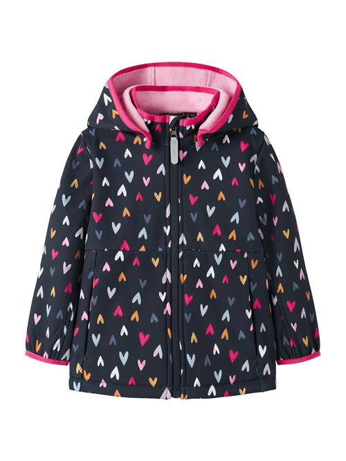 NAME IT Funktionsjakke 'NMFMALTA05'  navy / lyseblå / orange / pink