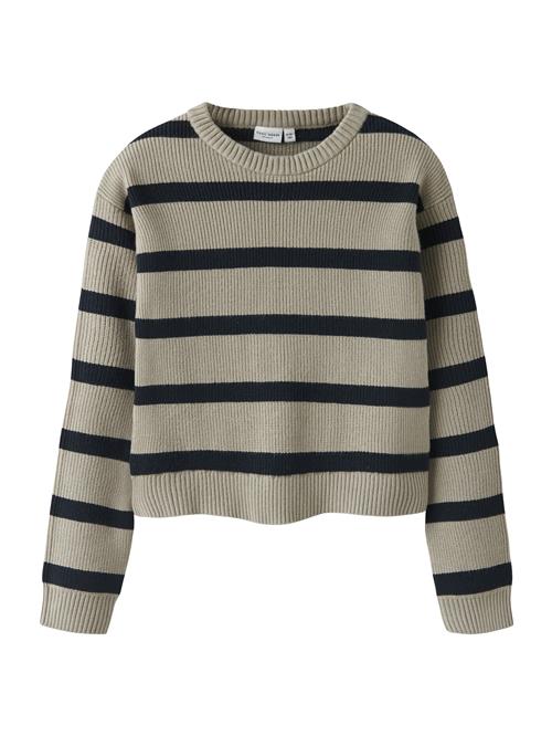 NAME IT Pullover 'NKFVNILLA'  greige / sort