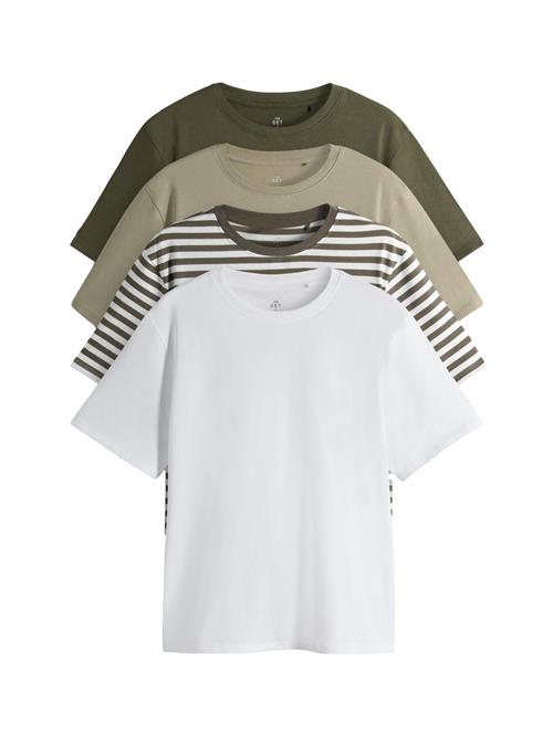 The Set Shirts  khaki / oliven / hvid