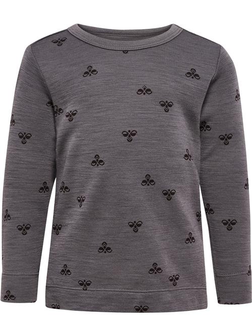 Hummel Shirts  mørkegrå / sort