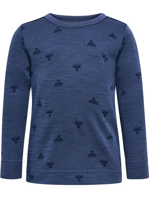 Hummel Shirts  blå / sort