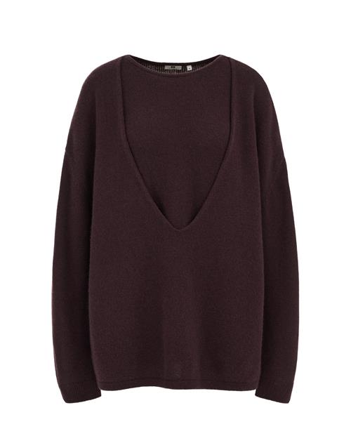 WE Studio Pullover  aubergine