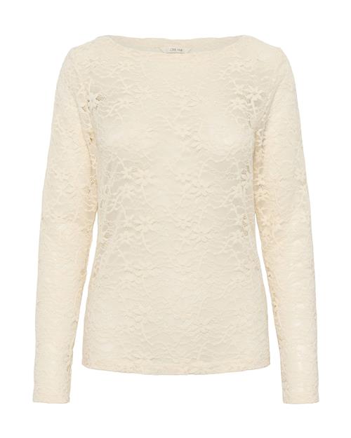 Cream Bluse  æggeskal