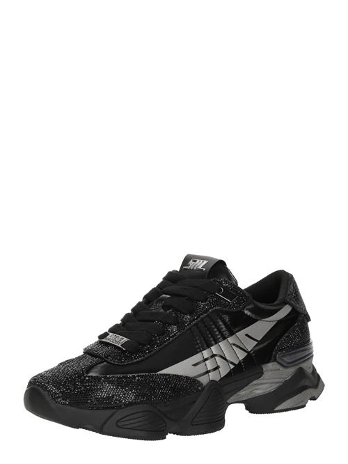 STEVE MADDEN Sneaker low 'Setback-R'  sort / sølv