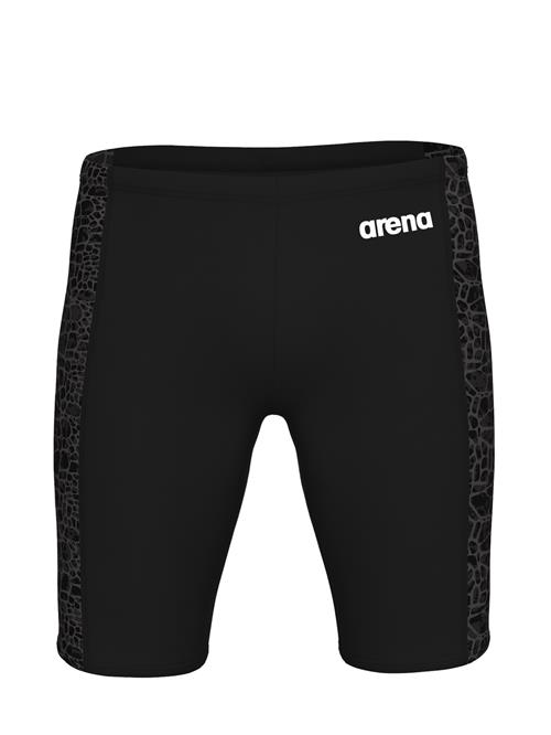 ARENA Badebukser 'SNAKESKIN JAMMER'  mørkegrå / sort