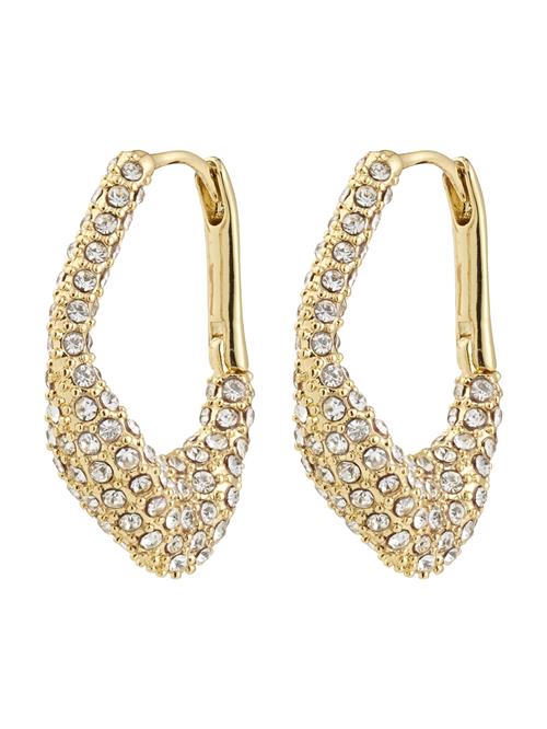 Pilgrim Øreringe 'Fenix'  guld / transparent