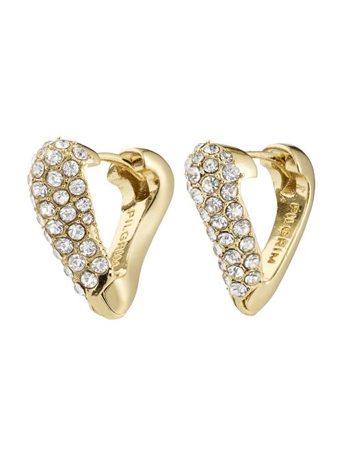 Pilgrim Øreringe 'Soul'  guld / transparent