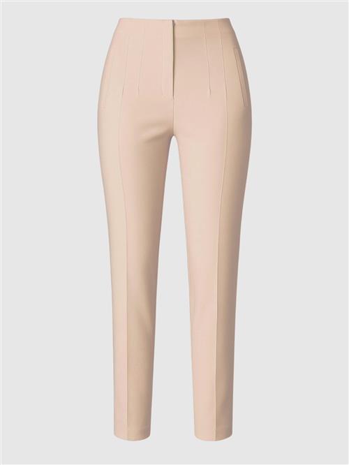 fashionshowcase Bukser med lægfolder 'Alessia'  beige