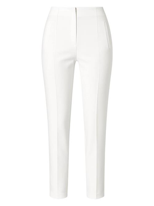 fashionshowcase Bukser med lægfolder 'Alessia'  hvid