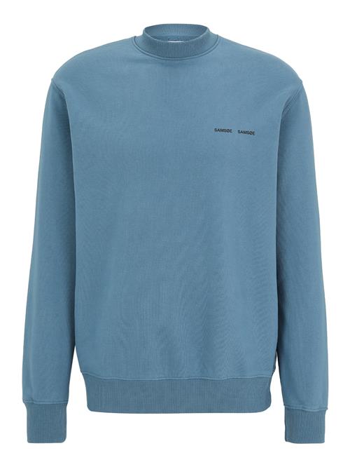 Samsøe Samsøe Sweatshirt 'Norsbro'  safir / sort