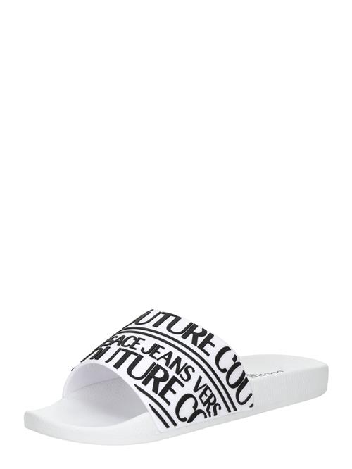 Versace Jeans Couture Pantoletter  sort / hvid