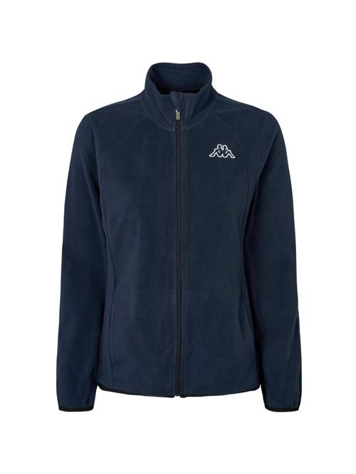 KAPPA Fleecejakke  marin / hvid