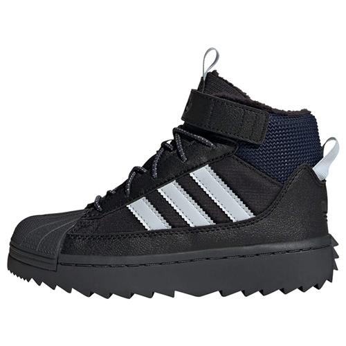 ADIDAS ORIGINALS Snowboots 'Superstar'  mørkeblå / sølvgrå / sort