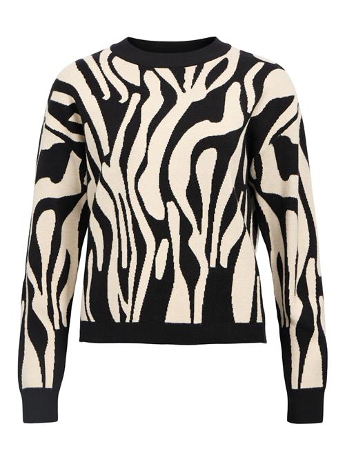 OBJECT Pullover 'Ray'  beige / sort